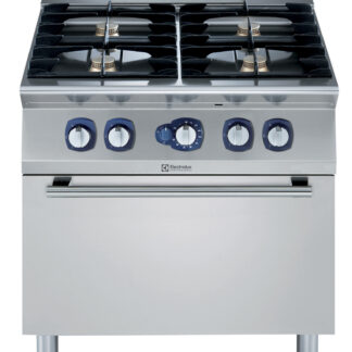 FORNUIS, GAS, 4 BRANDERS, GAS OVEN, 800 MM