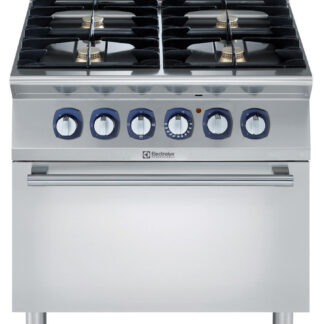 FORNUIS, GAS, 4 BRANDERS, ELEKTR.OVEN, 800 MM