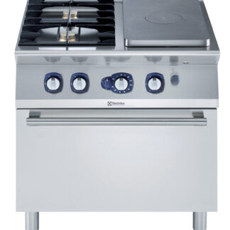 FORNUIS, GASGLOEIPLAAT, 2 BRANDERS, GAS OVEN, 800 MM