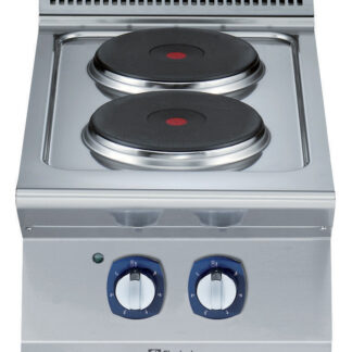 FORNUIS, 2 ELEKTR. RONDE KOOKPLATEN, 400 MM, TOPMODEL