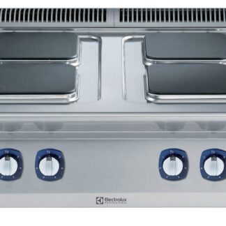 FORNUIS, 4 ELEKTR. VIERKANTE KOOKPLATEN, 800 MM, TOPMODEL