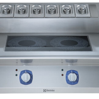 FORNUIS, 2 ZONES HP INDUCTIE KOOKPLAAT, GN HOUDER, 800 MM, TOPMODEL