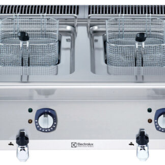 FRITEUSE 2x7 L, 800 MM, TOPMODEL, ELEKTRISCH