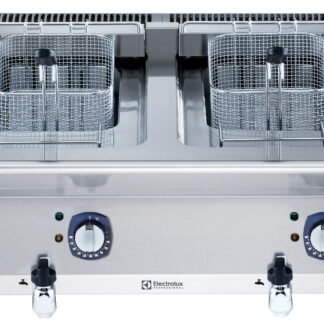 FRITEUSE 2x12 L, INTERNE ELEMENTEN, 800 MM, TOPMODEL, ELEKTRISCH